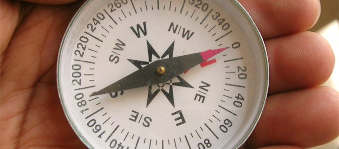 Jak używać kompasu